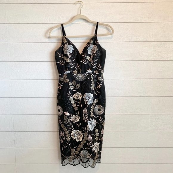 ⚡️NWOT Bronx & Banco Embellished Tiara Dress sz XS - Picture 2 of 6